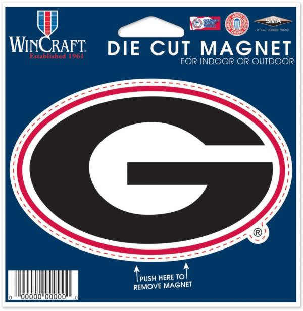 WinCraft Georgia Bulldogs Die-Cut Magnet product image