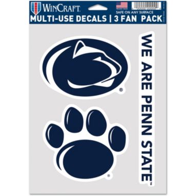 sorry, WinCraft Penn State Nittany Lions 3 Pack Fan Decal is currently out of stock