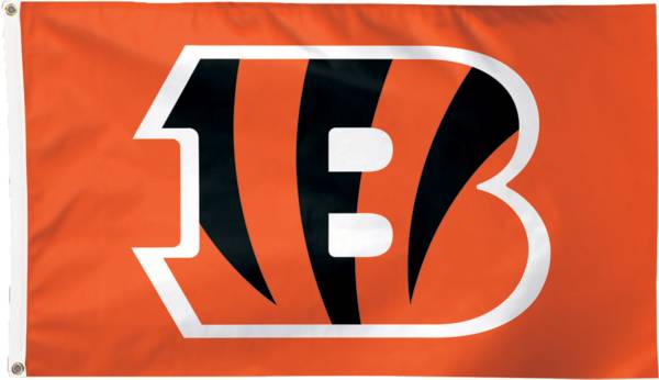 Cincinnati Bengals Flag 3x5 Helmet Design