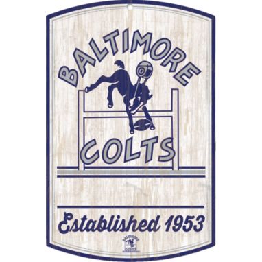 sorry, WinCraft Indianapolis Colts 11'' x 17'' Retro Sign is currently out of stock