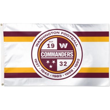 sorry, WinCraft Washington Commanders Deluxe Flag is currently out of stock
