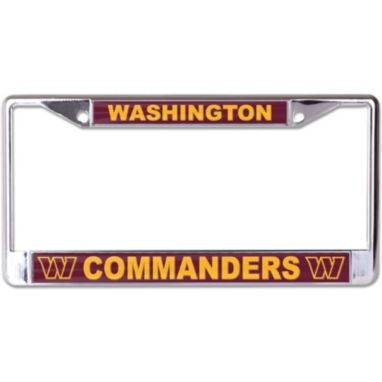 sorry, WinCraft Washington Commanders License Plate Frame is currently out of stock