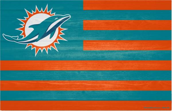 WinCraft Miami Dolphins 3' x 5' Classic 1-Sided Deluxe Flag