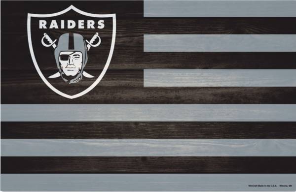 Las Vegas Raiders WinCraft NFL Americana Wood Sign