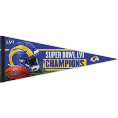 sorry, WinCraft 2021 Super Bowl LVI Champions Los Angeles Rams 12'' x 30'' Pennant is currently out of stock