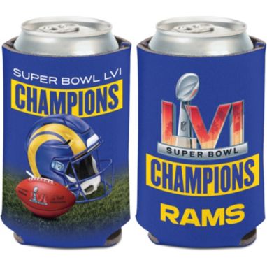 sorry, WinCraft 2021 Super Bowl LVI Champions Los Angeles Rams Ball Can Cooler is currently out of stock