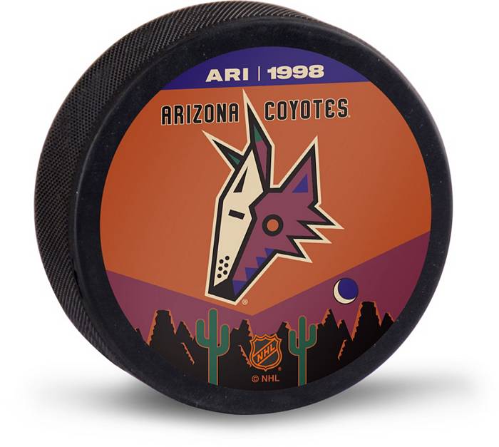 Inglasco Inc. Arizona Coyotes 2021 Official Game Puck, Black