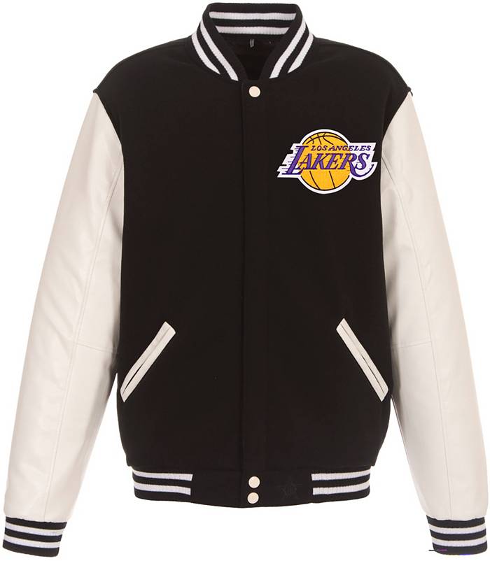 NBA Los Angeles Lakers Black Varsity Jacket - Maker of Jacket