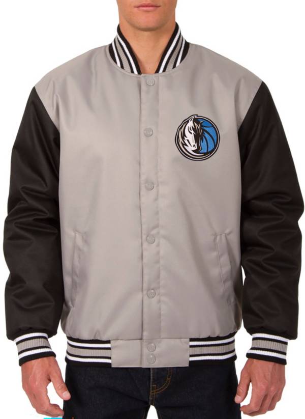 JH Design Men's Dallas Mavericks Grey Twill Jacket product image