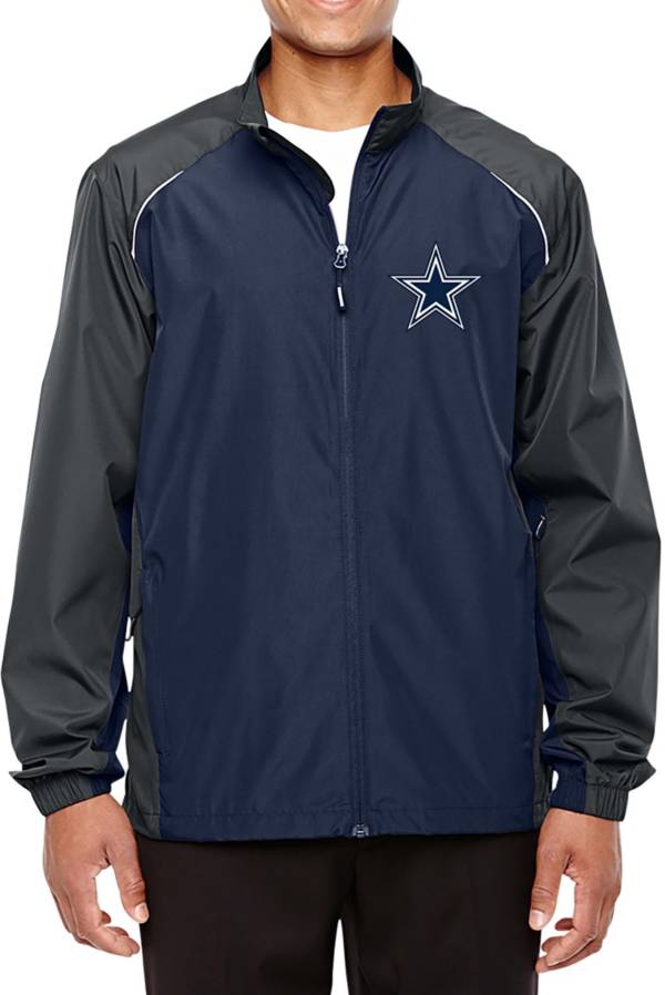 Dallas Cowboys NFL Navy White Varsity Jacket - Maker of Jacket