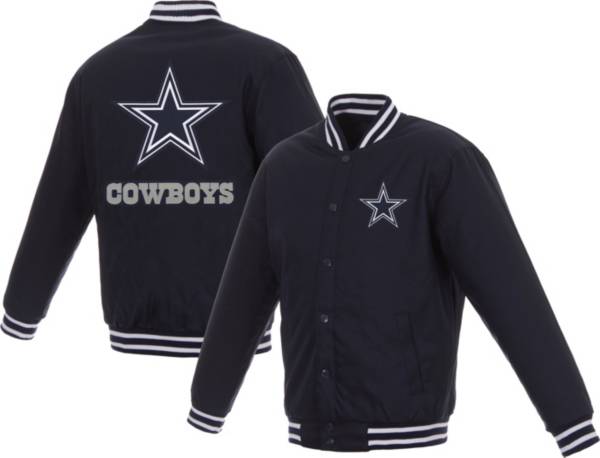 JH Design Dallas Cowboys Navy Polyester Twill Jacket product image