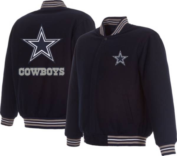 JH Design Dallas Cowboys Navy Reversible Wool Jacket product image