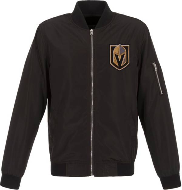 JH Design Vegas Golden Knights Black Bomber Jacket product image
