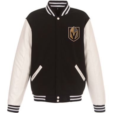 sorry, JH Design Adult Vegas Golden Knights Varsity Black Reversible Wool Jacket is currently out of stock