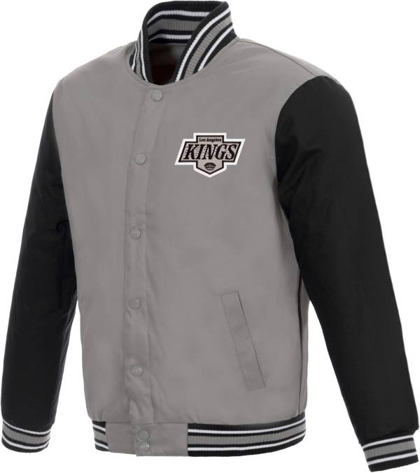 JH Design Los Angeles Kings Grey Polyester Twill Jacket | Dick's ...