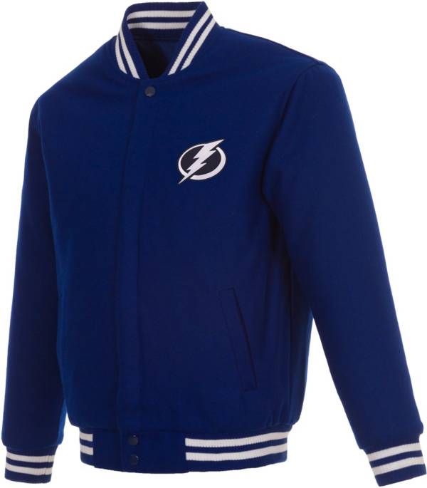 JH Design Tampa Bay Lightning Blue Reversible Wool Jacket | Dick's Sporting  Goods