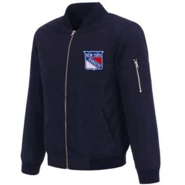 sorry, JH Design New York Rangers Logo Button Bomber Royal Jacket is currently out of stock