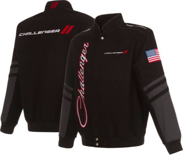 JH Design Challenger Black Twill Racing Jacket