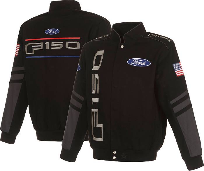 JH Design Ford Black Twill Racing Jacket