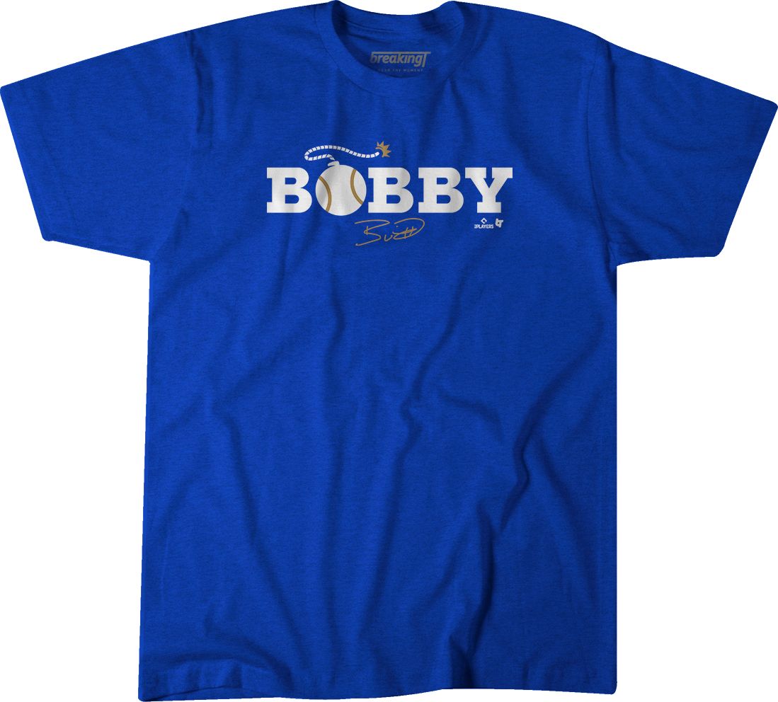 BreakingT Men's 'Bobby Bombs' Royal Graphic T-Shirt