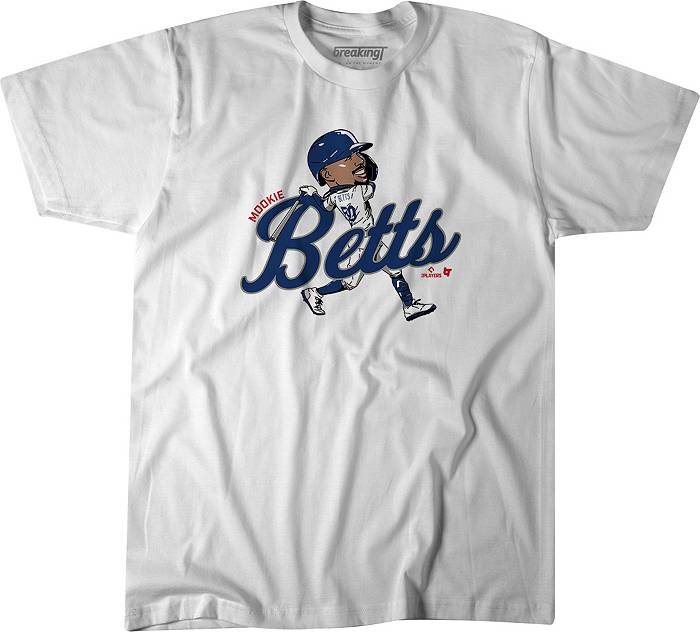 BreakingT Men's Los Angeles Dodgers Mookie Betts Caricature Graphic T-Shirt