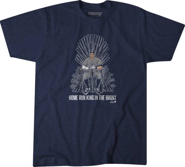 BreakingT Men's New York Yankees Aaron Judge Navy Homerun King T-Shirt product image