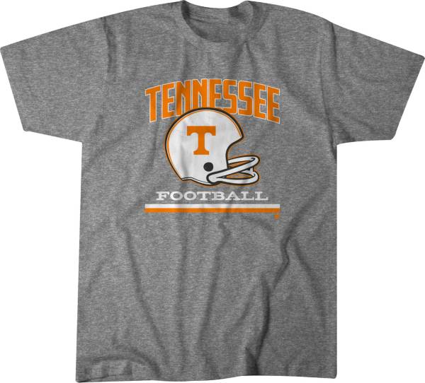 BreakingT Tennessee Volunteers Grey Throwback Helmet T-Shirt product image