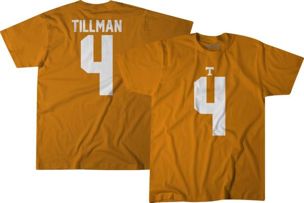 BreakingT Tennessee Volunteers Cedric Tillman #4 Tennessee Orange T-Shirt product image