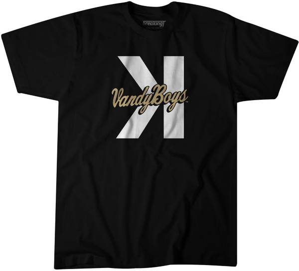 BreakingT Vanderbilt Commodores Black Vandy Boys Backwards K T-Shirt ...