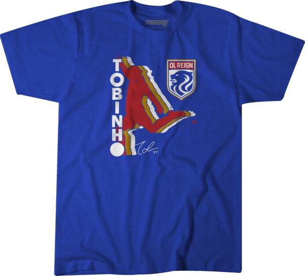 BreakingT OL Reign FC Tobin Heath Blue T-Shirt product image