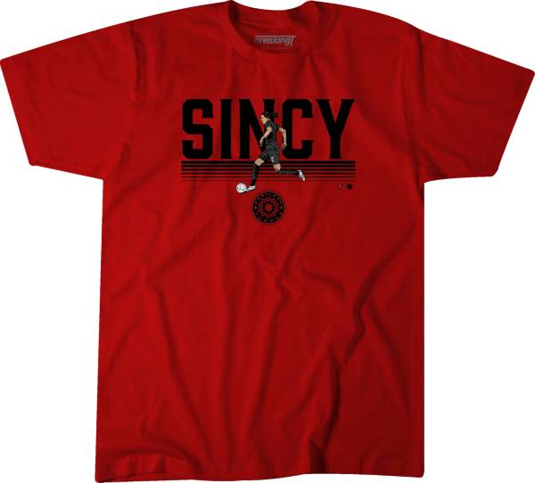 BreakingT Portland Thorns Christine Sinclair Red T-Shirt product image