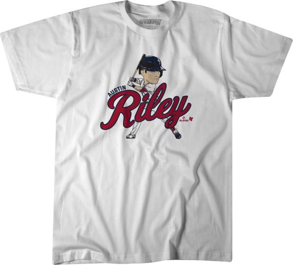 BreakingT Youth Atlanta Braves Austin Riley Caricature Graphic T-Shirt product image