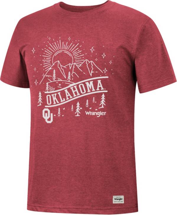 Wrangler Men's Oklahoma Sooners Crimson Mountain T-Shirt product image