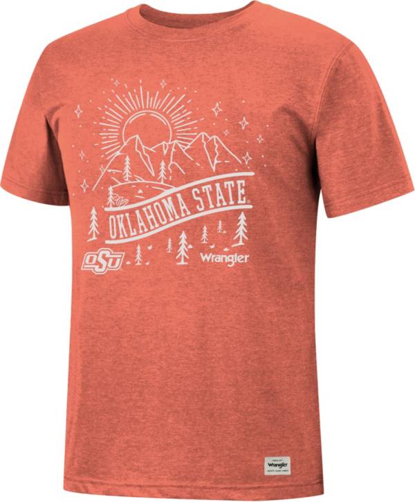 Wrangler Men's Oklahoma State Cowboys Orange Mountain T-Shirt product image