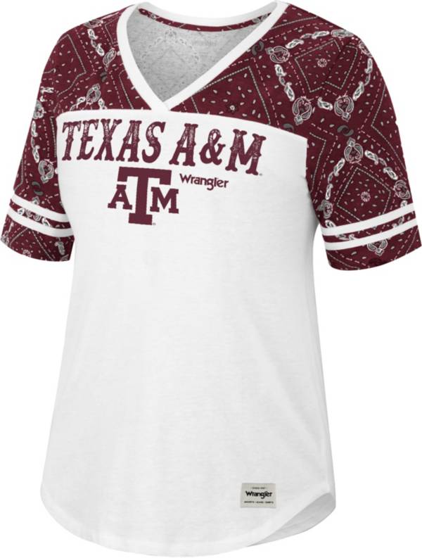 Wrangler Women's Texas A&M Aggies White Mountain T-Shirt product image