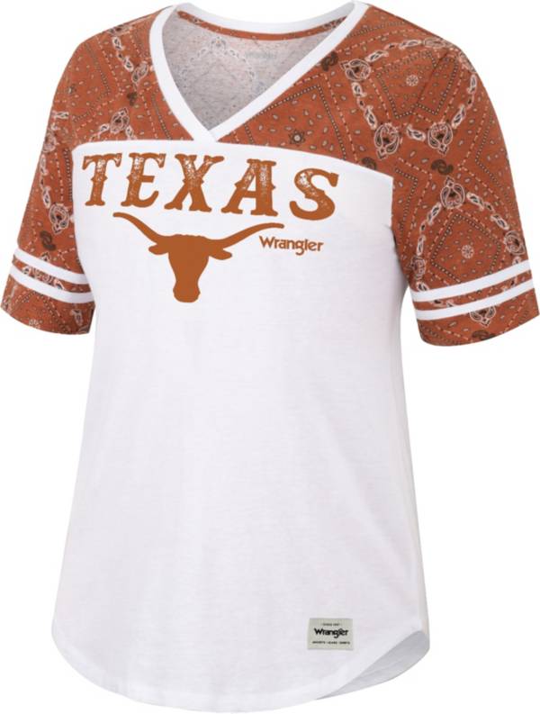 Wrangler Women's Texas Longhorns White Mountain T-Shirt | Dick's Sporting  Goods