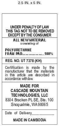 Cascade Mountain Tech Overtime Reclining Stadium Seat product image