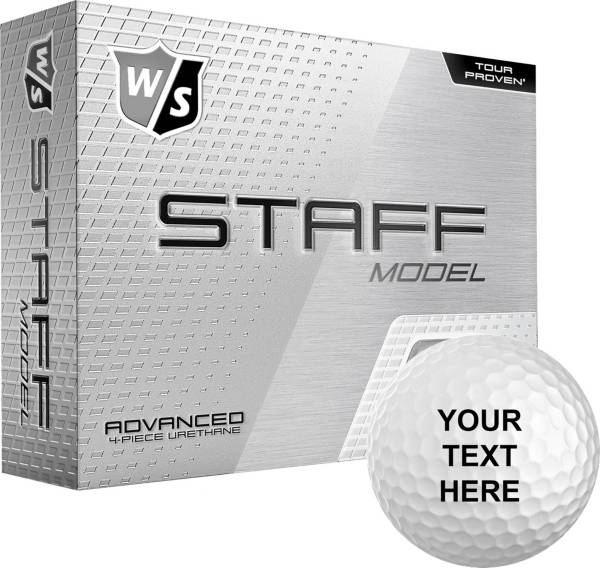 Wilson Staff Model Personalized Golf Balls Golf Galaxy