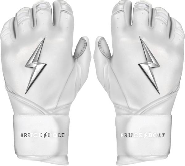 Bruce Bolt Youth Long Cuff Chrome Batting Gloves Dick's Sporting Goods