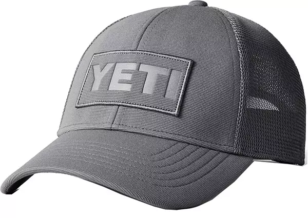 Yeti Patch Trucker Hat Gray