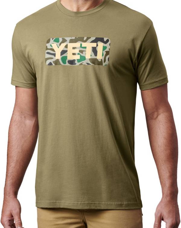 YETI Men's Logo Badge Duck Camo Short Sleeve T-Shirt product image