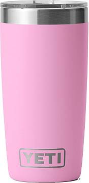 YETI Rambler 10 oz Lowball, Vacuum Insulated, Stainless Steel  with MagSlider Lid, Sandstone Pink: Tumblers & Water Glasses