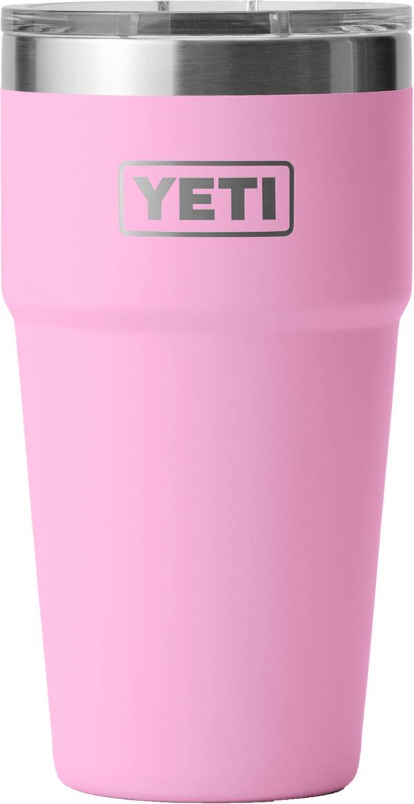 YETI Rambler 16 oz Stackable Pint, Vacuum Insulated, Stainless Steel with  MagSlider Lid (Alpine Yellow)