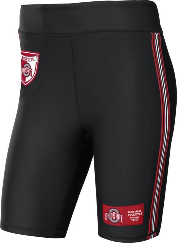 WEAR by Erin Andrews Women's Ohio State Buckeyes Black Bike Shorts product image