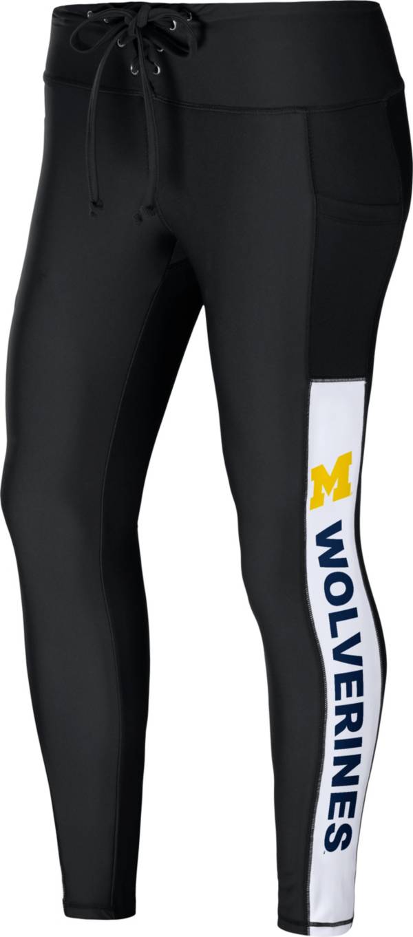 WEAR by Erin Andrews Women's Michigan Wolverines Black Full-Length Leggings product image