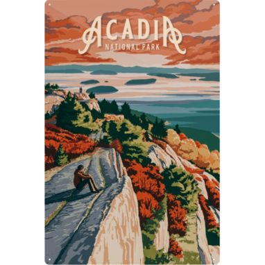 sorry, Lantern Press 6x9 Metal Sign - Acadia is currently out of stock