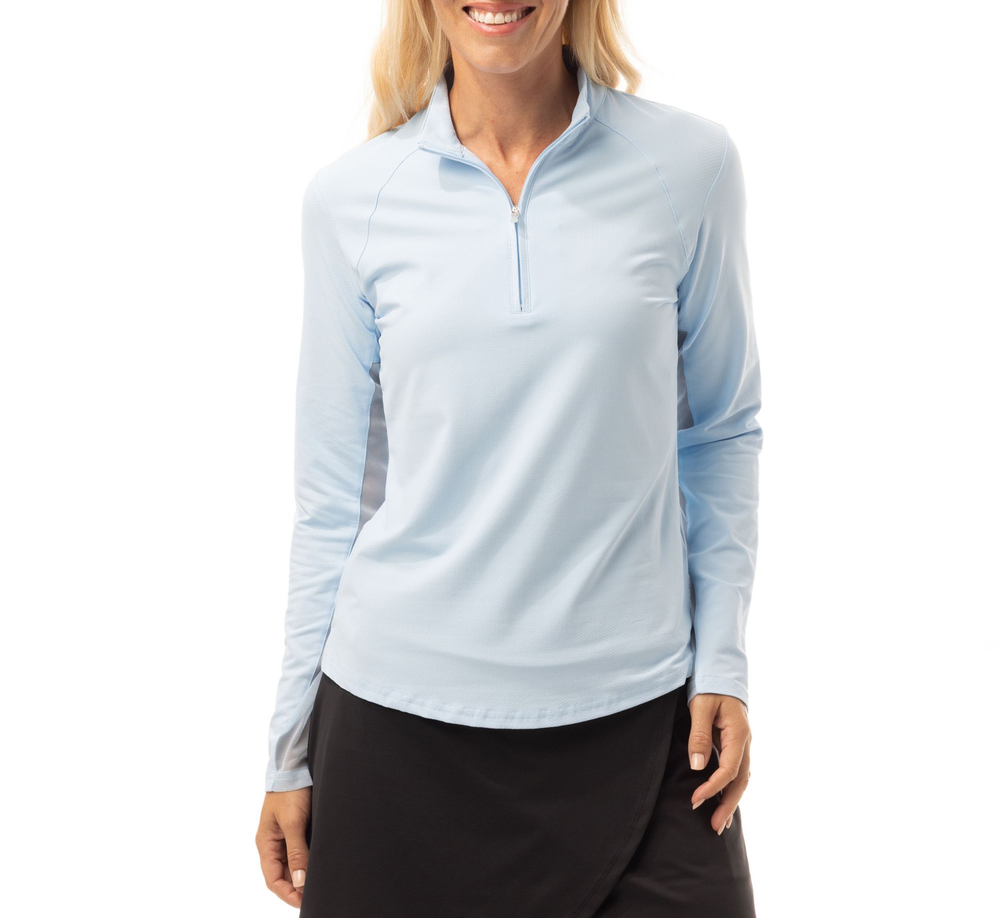 SanSoleil Women's Long Sleeve Mock Neck Shirt product image