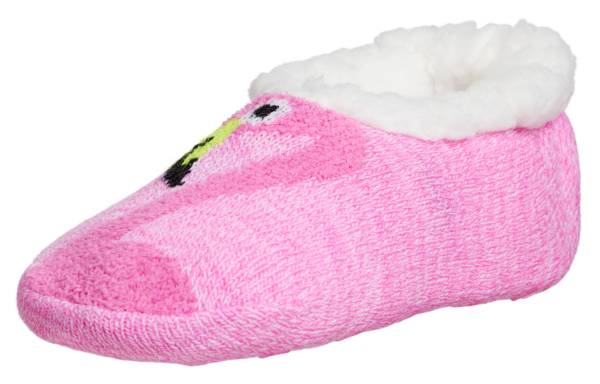 Northeast Outfitters Girls' Cozy Cabin Flamingo Slippers product image