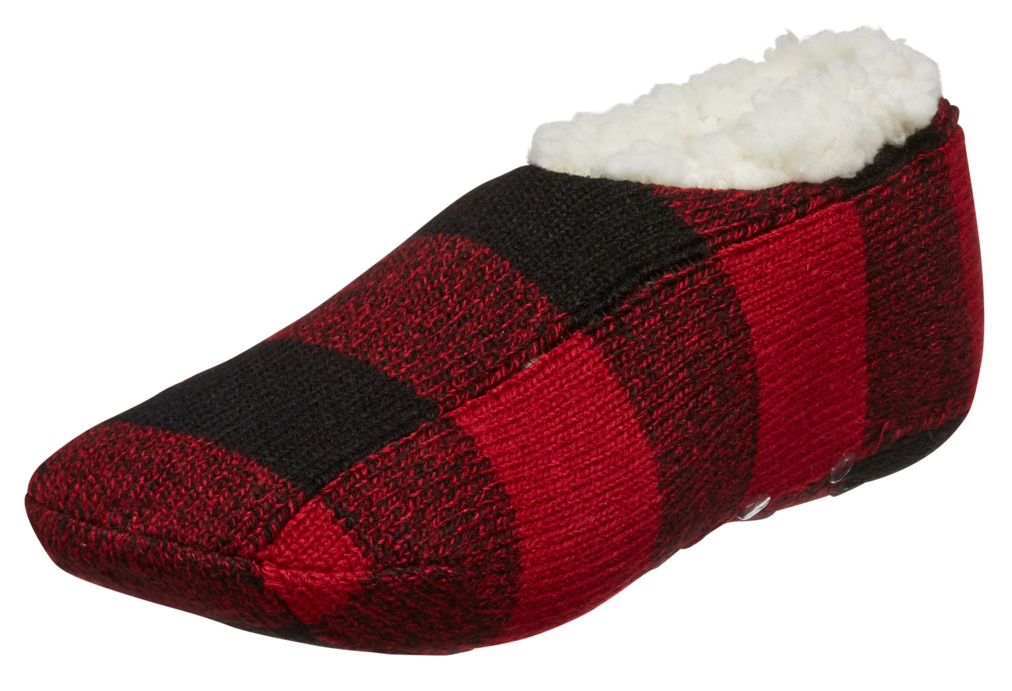 Northeast Outfitters Youth Cozy Cabin Holiday Buff Check Slipper Socks product image