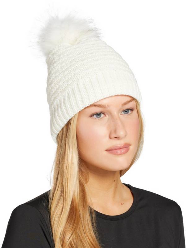 Northeast Outfitters Women's Cozy Cabin Bead Stitch Pom Hat product image